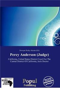 Percy Anderson (Judge)