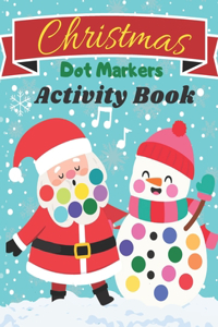 Christmas Dot Markers Activity Book