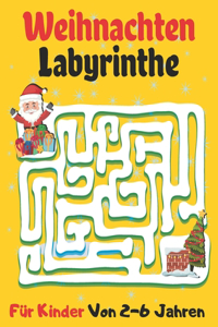 Weihnachten Labyrinthe Für Kinder Von 2-6 Jahren