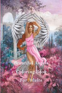 Beautiful Angels Coloring Book For Adult