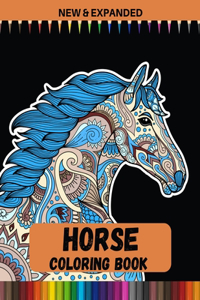 Horse Coloring Book (New & Expanded)