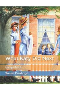 What Katy Did Next