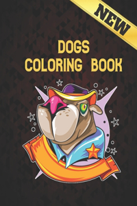 Dogs Coloring Book