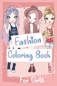 Fashion Coloring Book For girls