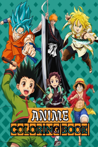 Anime Coloring Book