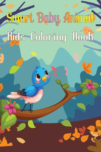 Smart Baby Animal Kids Coloring Book
