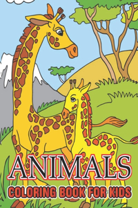 Animals Coloring book For Kids