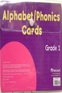 Harcourt School Publishers Collections: Alphabet/Phonics Cards Gr1-2