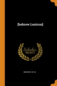 [hebrew Lexicon]