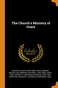 THE CHURCH'S MINISTRY OF GRACE