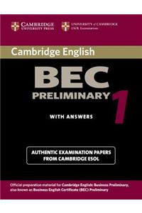 Cambridge Bec Preliminary 1