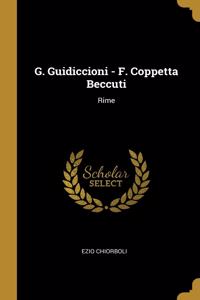 G. Guidiccioni - F. Coppetta Beccuti