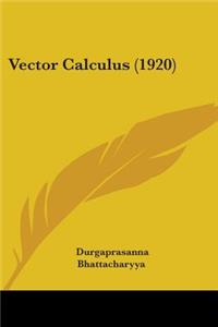 Vector Calculus (1920)