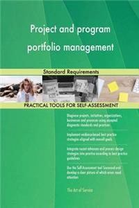 Project and program portfolio management Standard Requirements