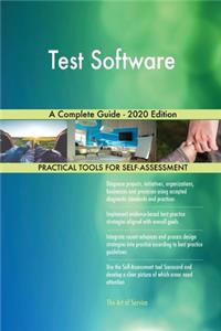 Test Software A Complete Guide - 2020 Edition