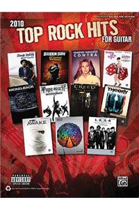 Top Rock Hits for Guitar 2010