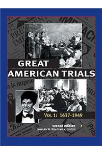 Great American Trials: Trials from 1637-2001