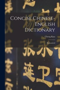 Concise Chinese-english Dictionary
