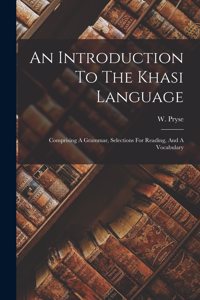 Introduction To The Khasi Language