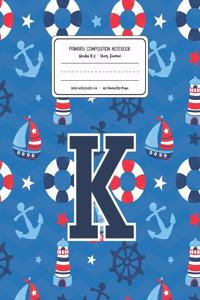 Primary Composition Notebook Grades K-2 Story Journal K