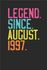 Legend Since August 1997