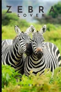 Zebra Lovers Notebook