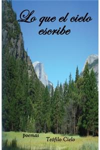 Lo que el cielo escribe