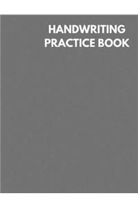 Handwriting Practice Book