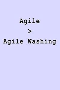 Agile > Agile Washing