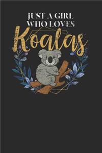 Just A Girl Loves Koalas