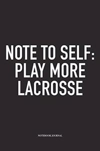 Note To Self