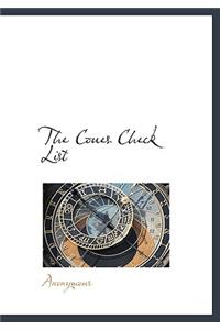 The Coues Check List