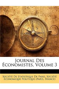 Journal Des Économistes, Volume 3