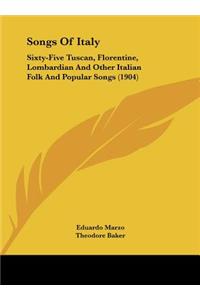 Songs Of Italy