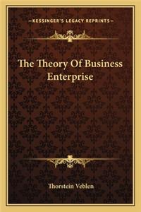 Theory of Business Enterprise