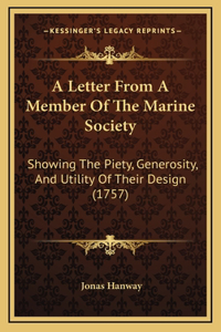 A Letter From A Member Of The Marine Society