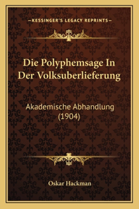 Die Polyphemsage In Der Volksuberlieferung