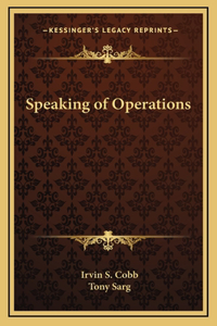 Speaking of Operations