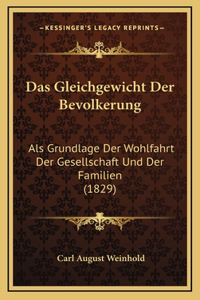 Das Gleichgewicht Der Bevolkerung