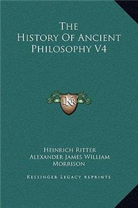 The History Of Ancient Philosophy V4