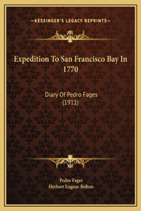 Expedition To San Francisco Bay In 1770