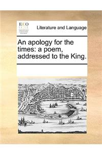An apology for the times