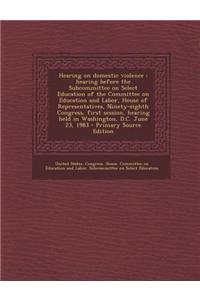 Hearing on Domestic Violence