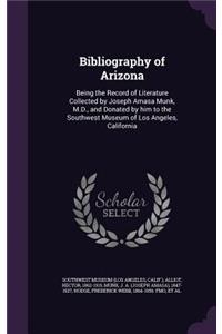 Bibliography of Arizona