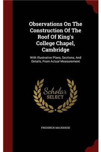 OBSERVATIONS ON THE CONSTRUCTION OF THE