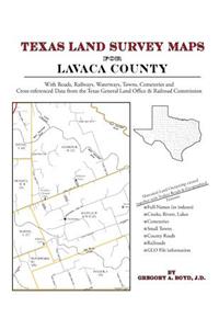 Texas Land Survey Maps for Lavaca County