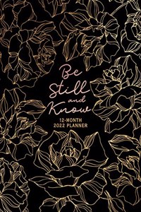 Be Still and Know 2022 Planner