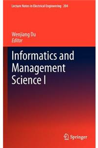 Informatics and Management Science I