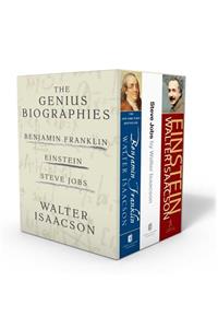 Walter Isaacson: The Genius Biographies: Benjamin Franklin, Einstein, and Steve Jobs