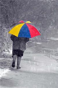 Mind Blowing Colorful Umbrella 200 page lined